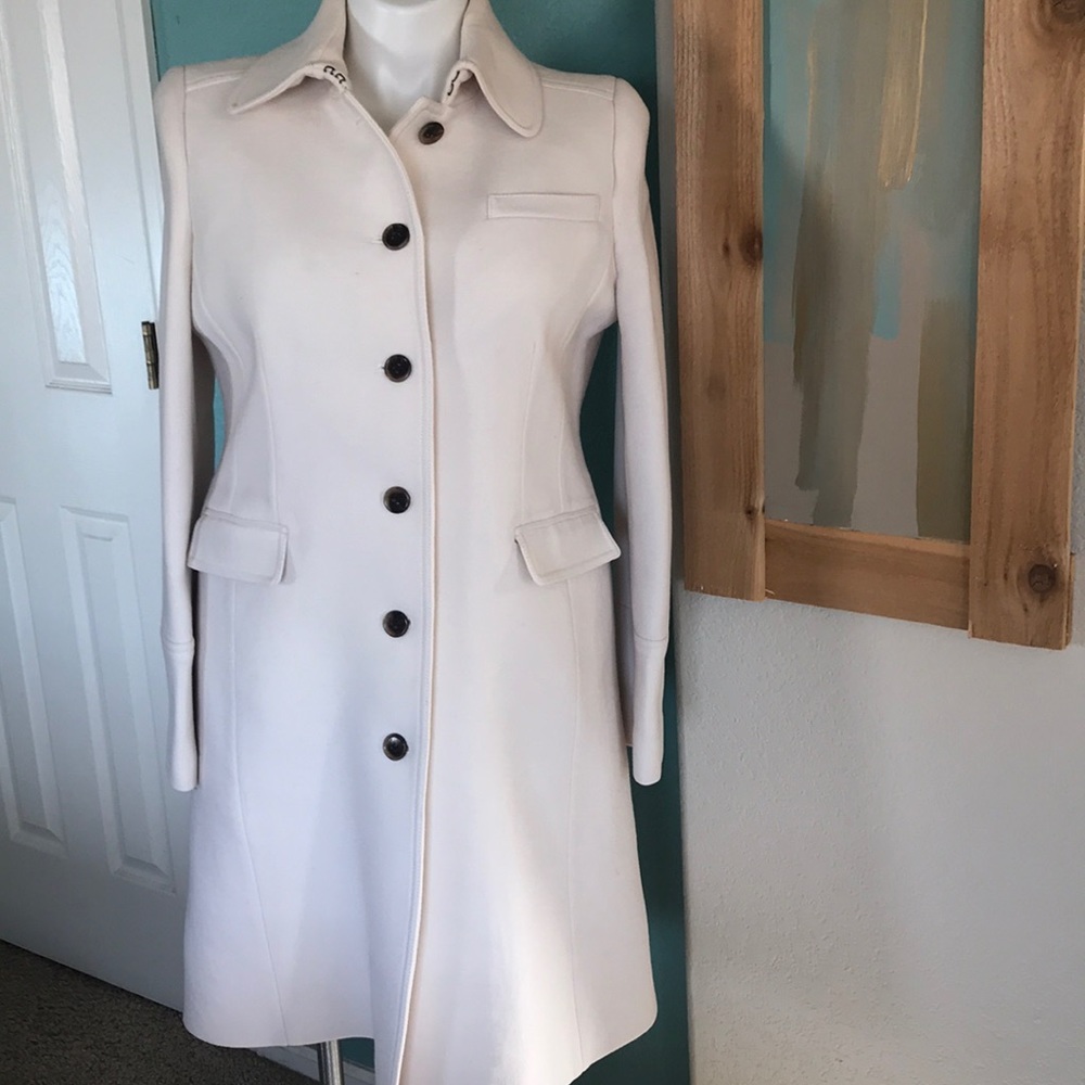 J Crew double cloth coat